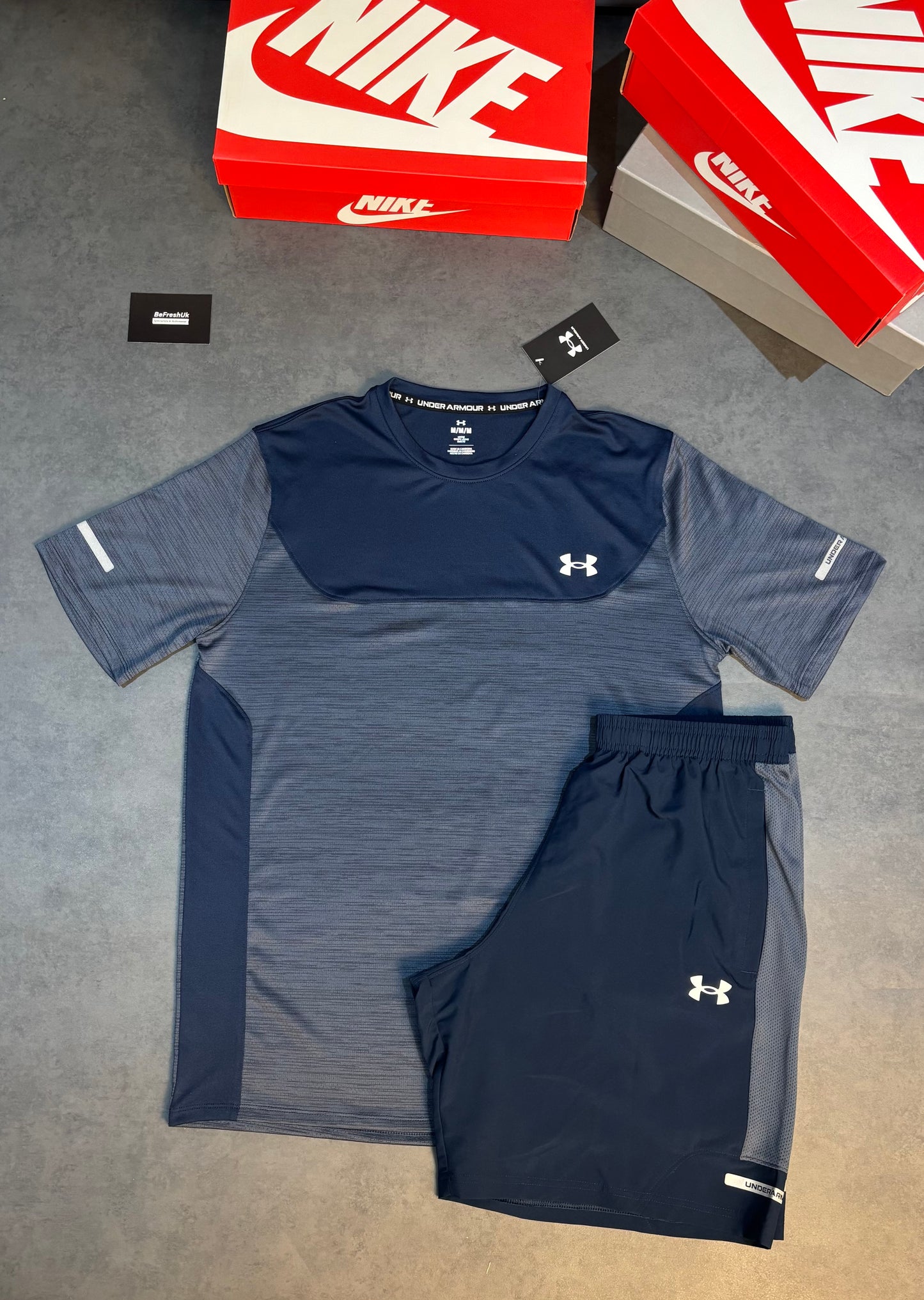 UNDER ARMOUR TECH UTILITY SET- BLUE