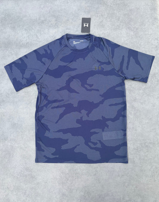 Under Armour Jacquard T-Shirt- Blue